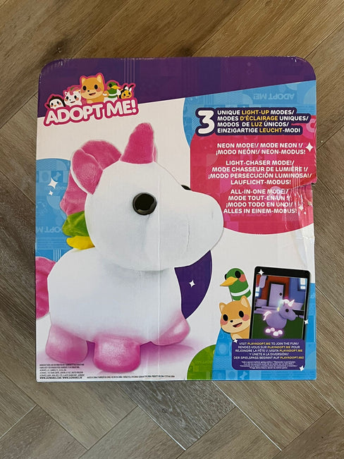 Adopt Me Mega Eenhoorn Knuffel + Licht