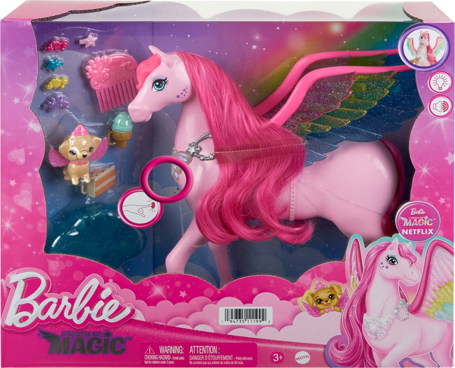 Barbie A Touch of Magic - Pegasus paard met Accessories