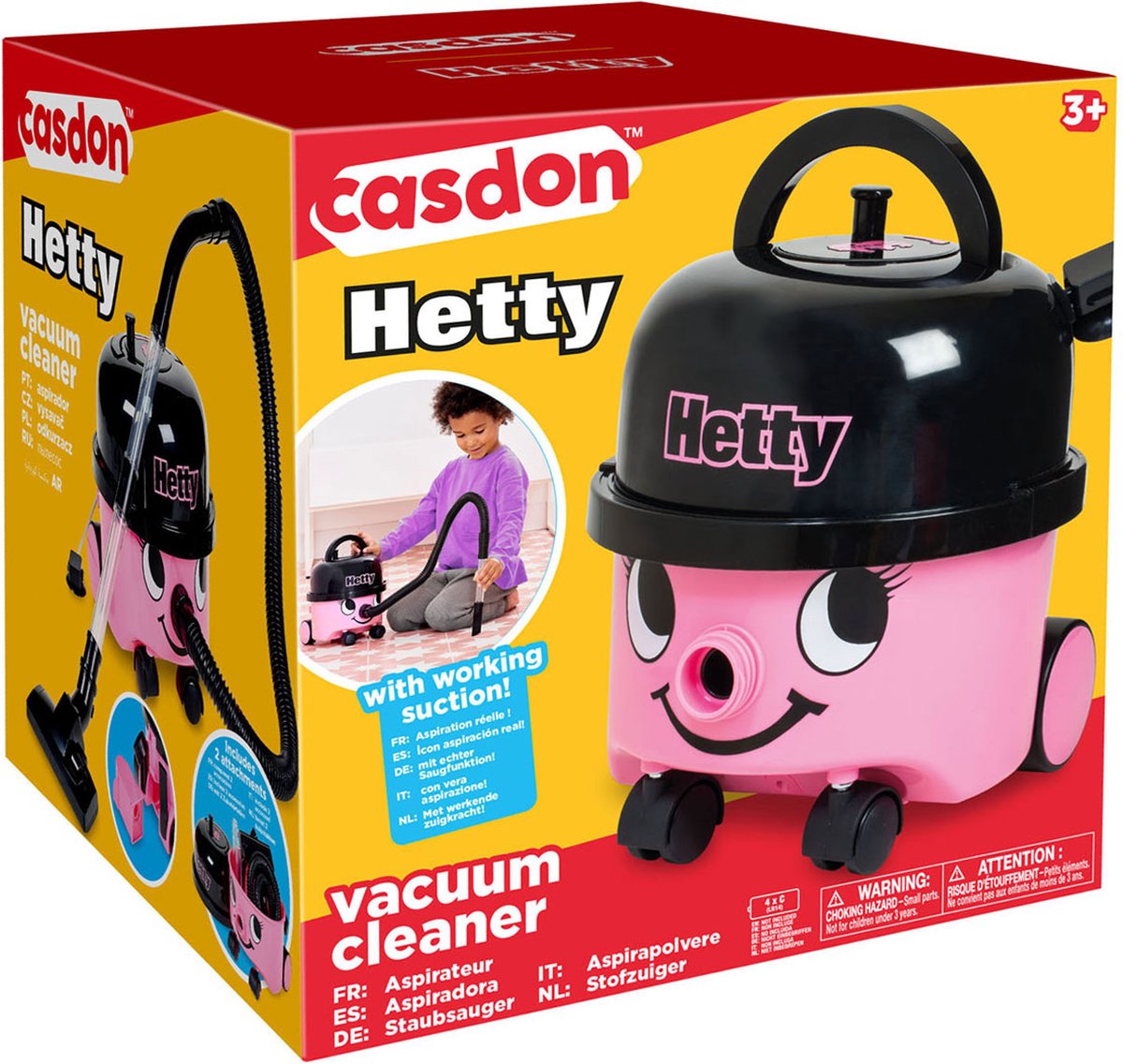 Casdon Hetty - Speelgoed Stofzuiger