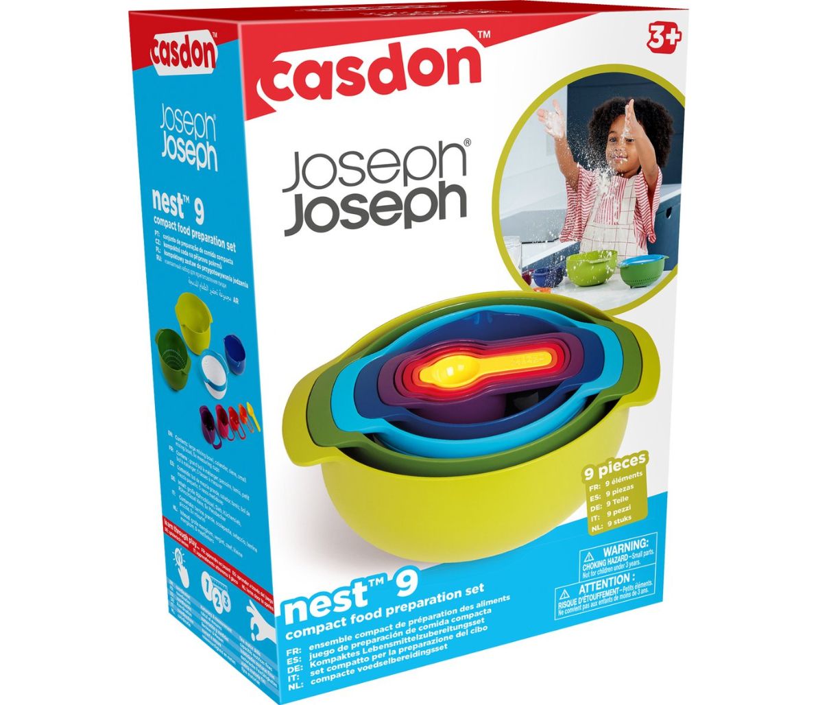 Casdon Joseph Joseph Nest 9 Meng- en Maatkommen
