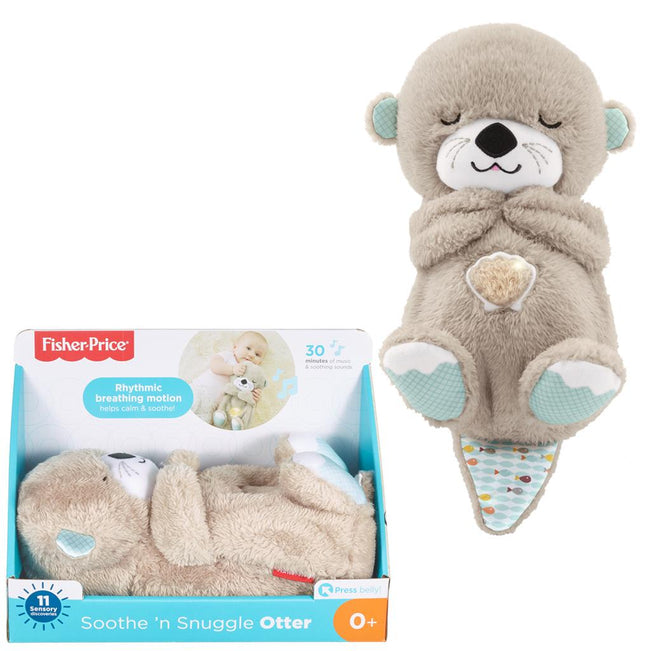 Fisher-Price Bedtijd Otter - 11 cm - 0 tot 6 maanden
