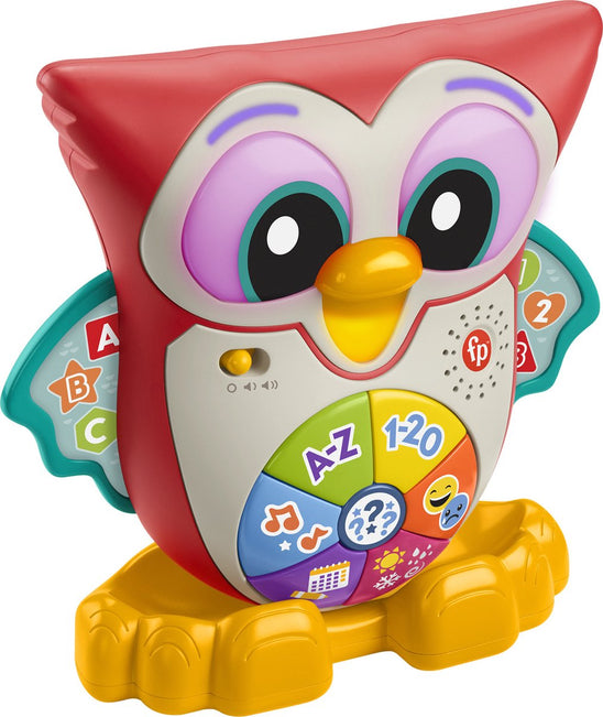 Fisher-Price Linkimals Wijze Ogen Uil - Educatief Speelgoed