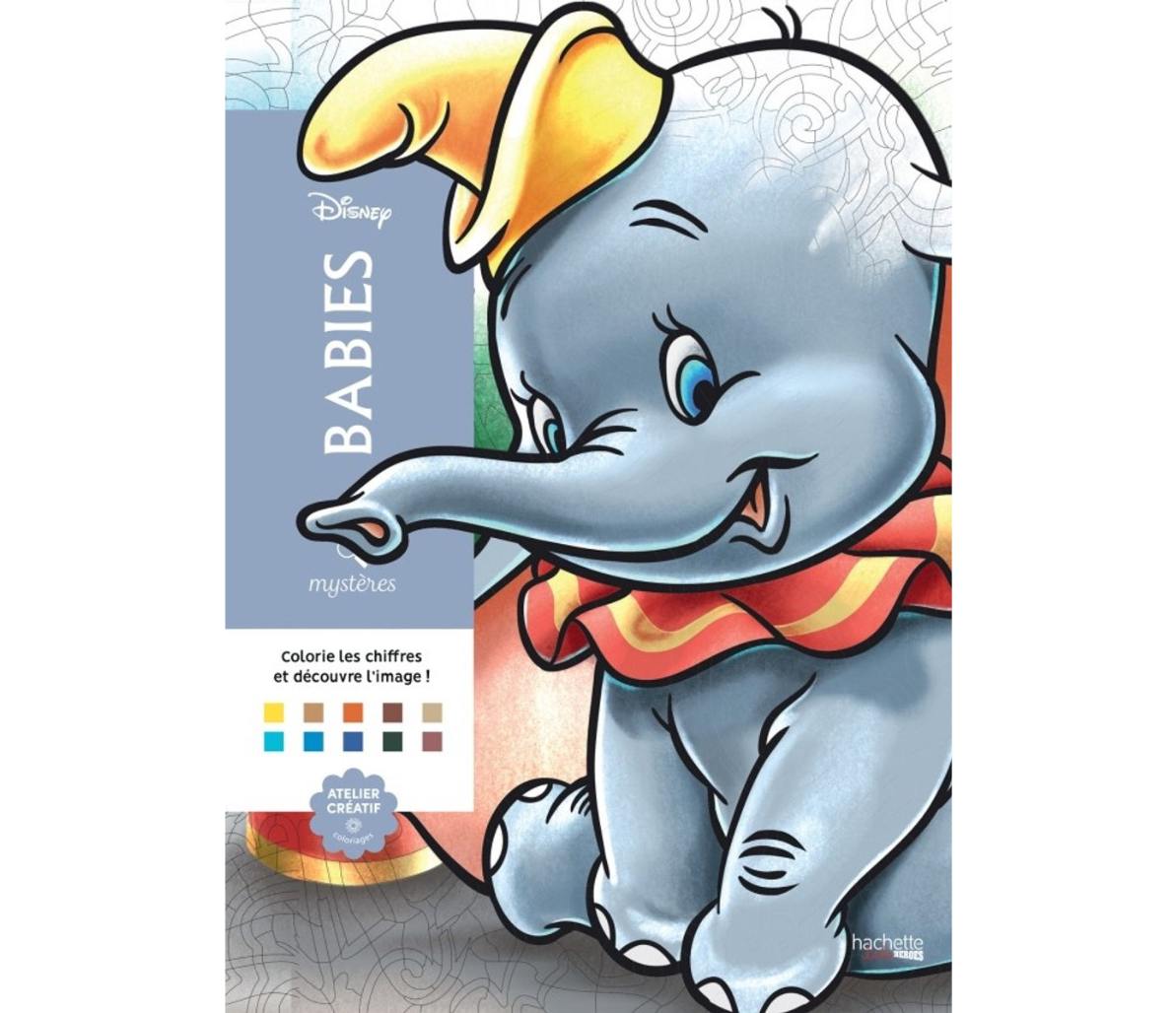 Coloriages Mystères Disney Babies - Kleurboek volwassenen