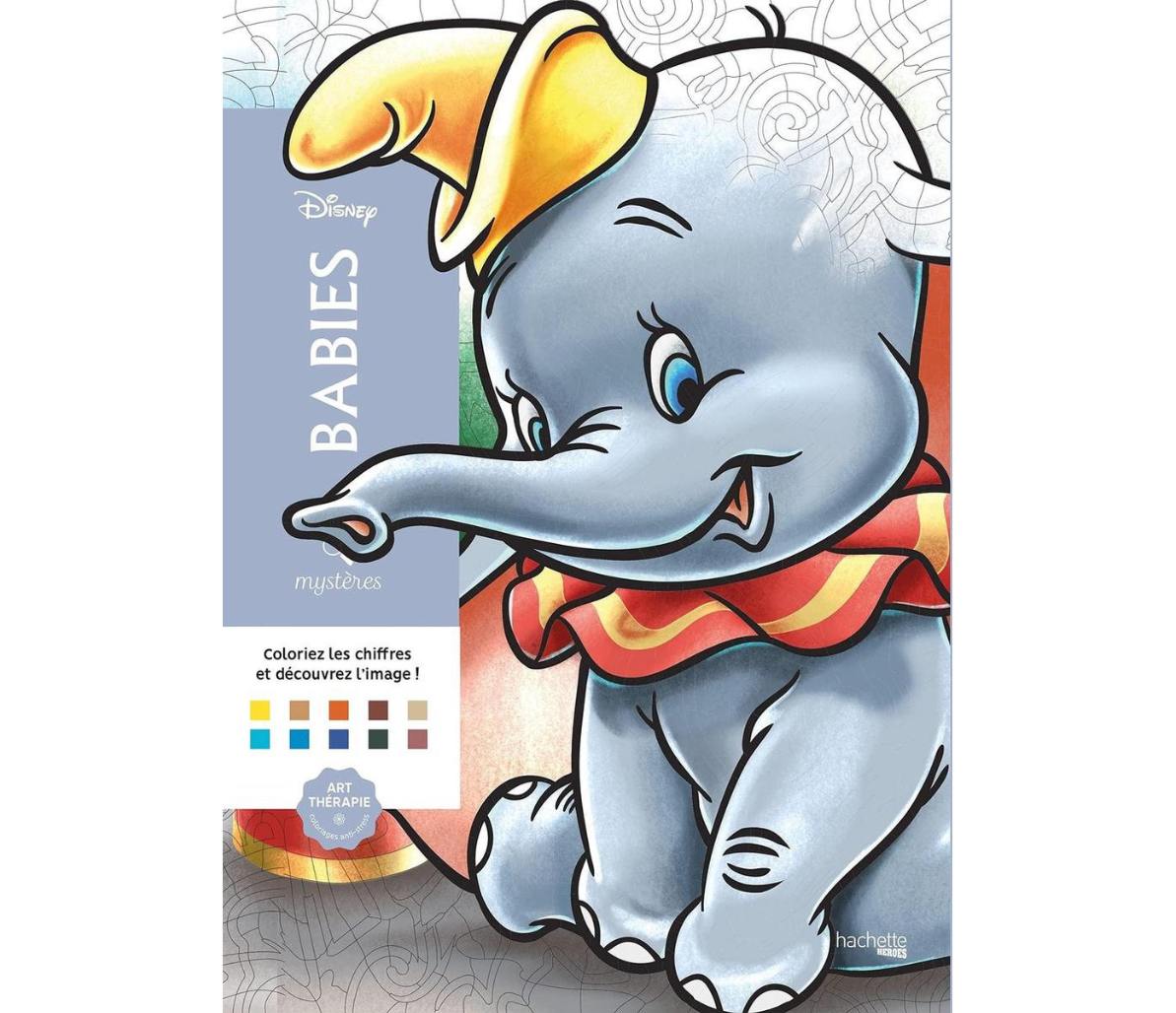 Coloriages Mystères Disney Babies - Kleurboek volwassenen