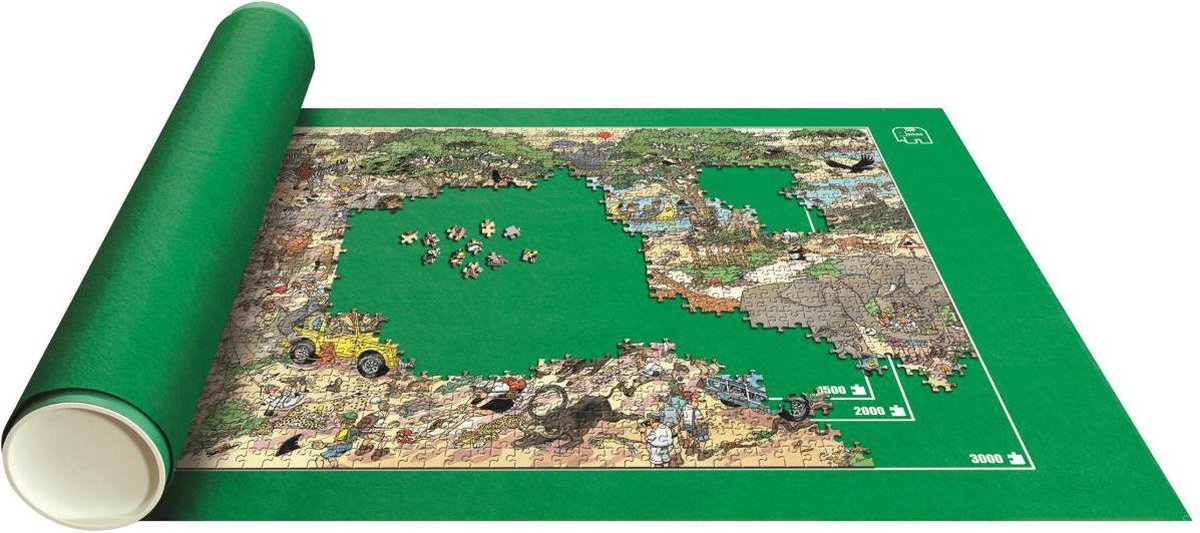 Jumbo Puzzle & Roll Puzzelrol tot 3000 Stukjes - 150x100cm