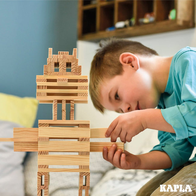 KAPLA - KAPLA Kleur - Constructiespeelgoed - 100 Plankjes