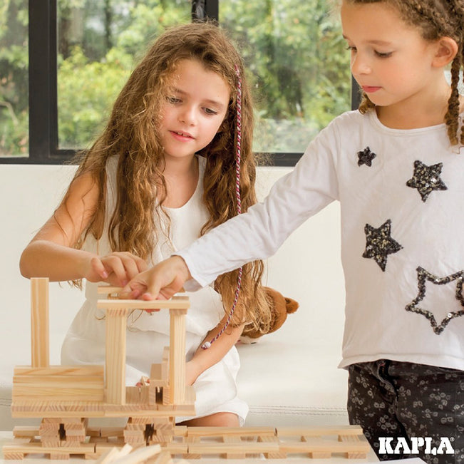 KAPLA - KAPLA Kleur - Constructiespeelgoed - 100 Plankjes