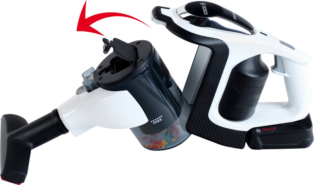 Klein Toys Bosch Unlimited stofzuiger wit - incl accessoires
