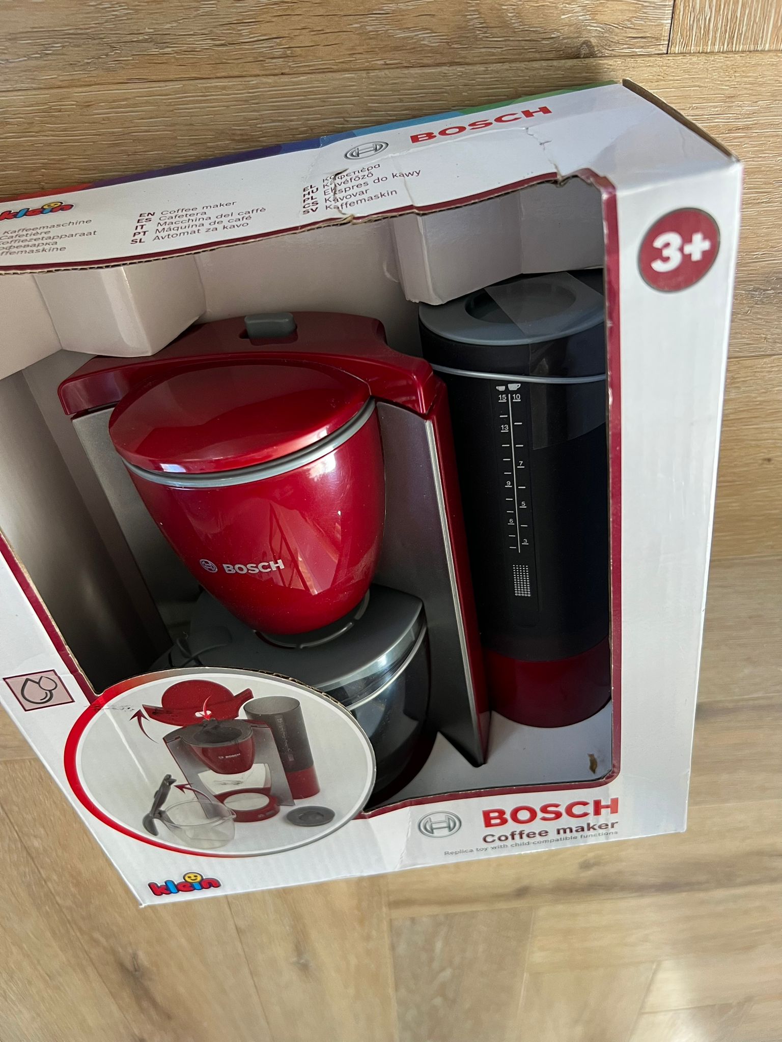 Klein Toys Bosch speelgoedkoffiezetapparaat