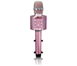 Lenco BMC-090PK - Bluetooth Karaoke Microfoon - roze