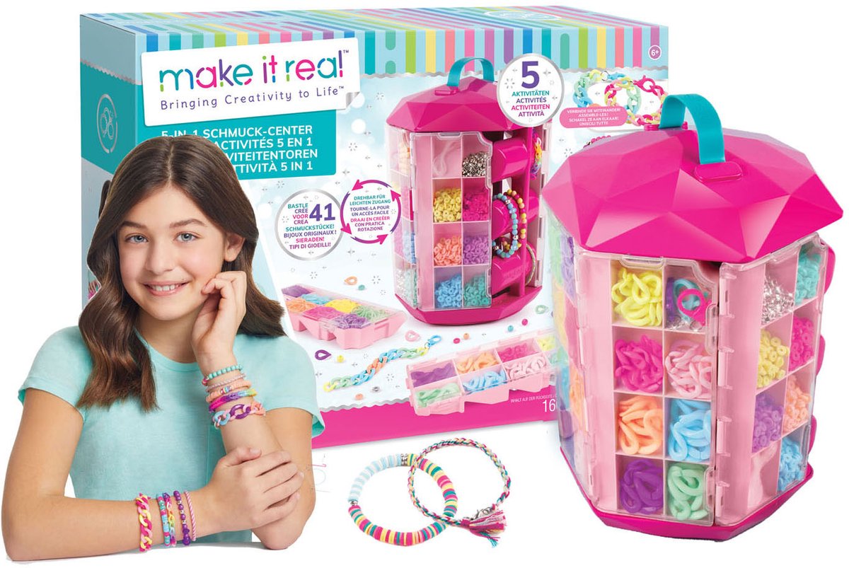 Make it Real - 5-in-1 Sieraden Activiteiten Toren