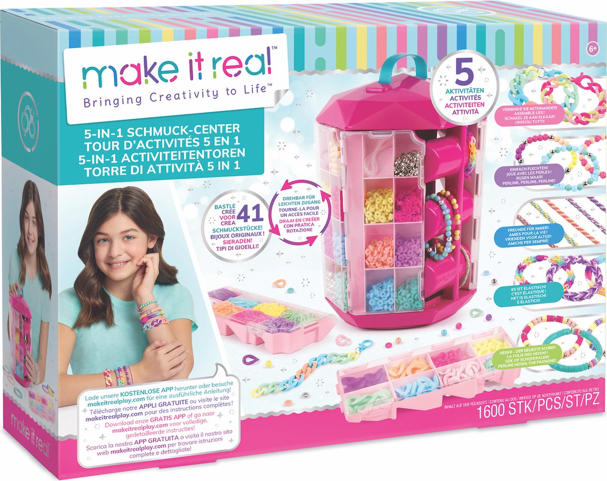 Make it Real - 5-in-1 Sieraden Activiteiten Toren