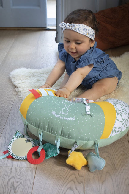 Sophie de giraf Cosy Play Speelkussen - Tummy time - 45 x 13 x 35cm