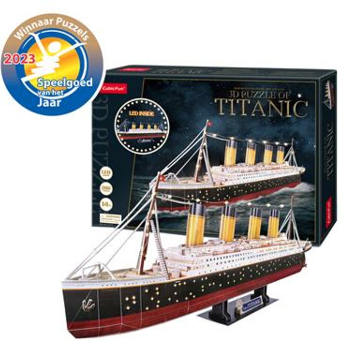 Cubic Fun 3D Puzzel Titanic Led