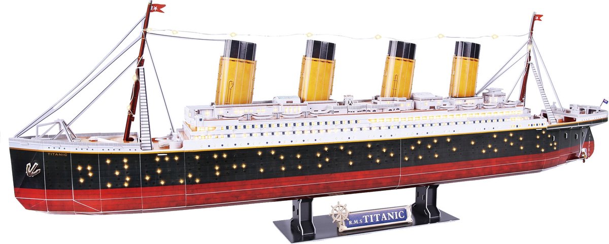 Cubic Fun 3D Puzzel Titanic Led