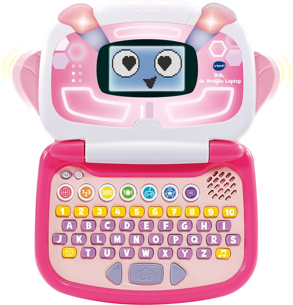 VTech Bob, de Vrolijke Laptop roze