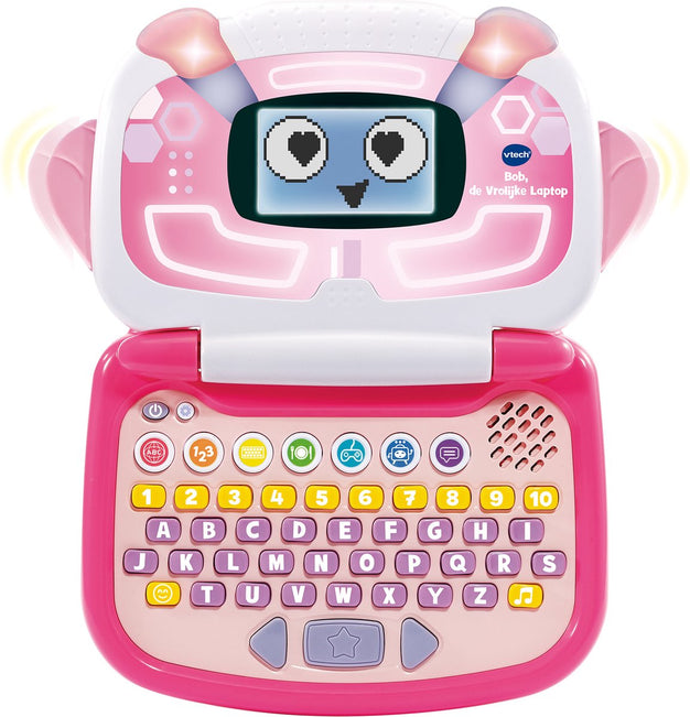 VTech Bob, de Vrolijke Laptop roze