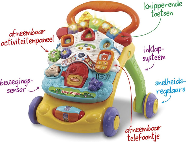 VTech 2 in 1 Baby Walker - Loopwagen Baby