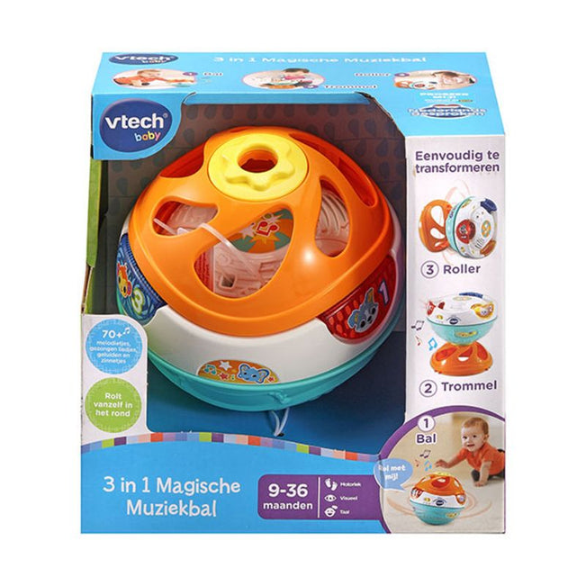 VTech Baby 3 in 1 Magische Muziekbal