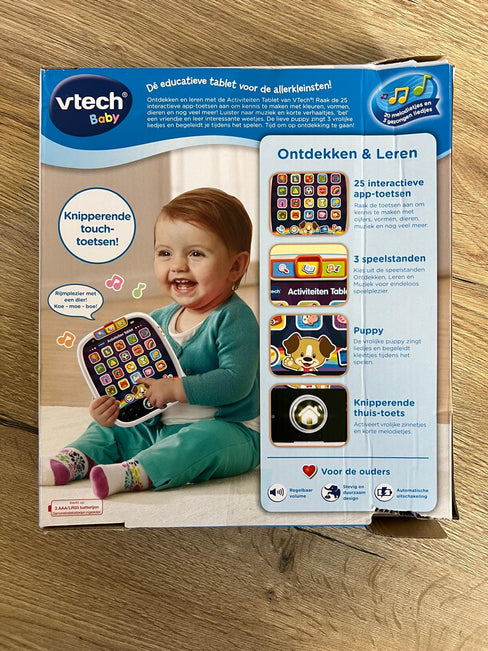 VTech Baby Activiteiten Tablet blauw - 9 tot 36 maanden