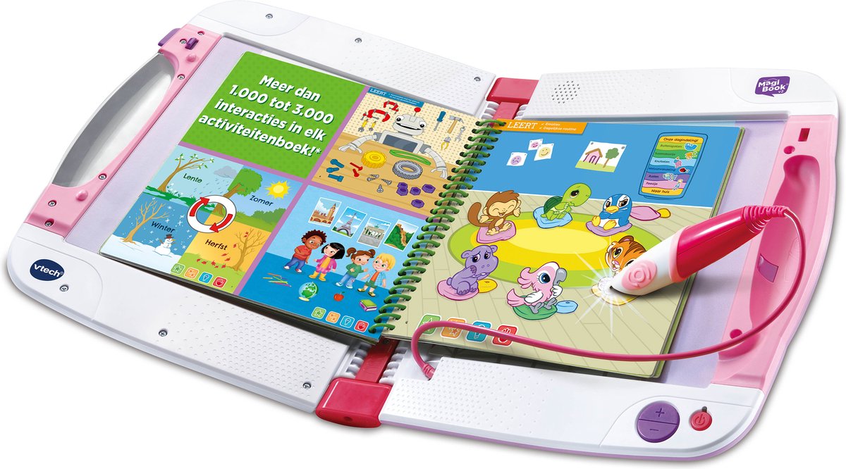 VTech Magibook Starter Pack Roze + demoboek - Interactief Activiteitenboek